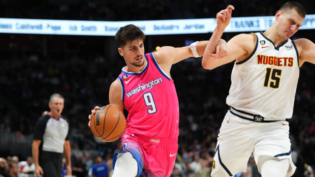 Washington Wizards Deni Avdija at Denver Nuggets